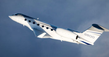 G500 in flight