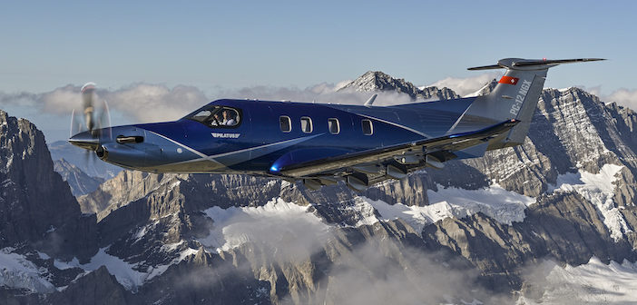 Swiss aircraft-maker Pilatus unveiled single-engine turboprop PC-12 NGX
