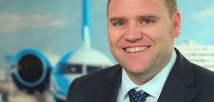 Matthew Purton, ACS’s Group commercial jet director has seen a huge surge in demand for charter flights after Euro 2020 draw