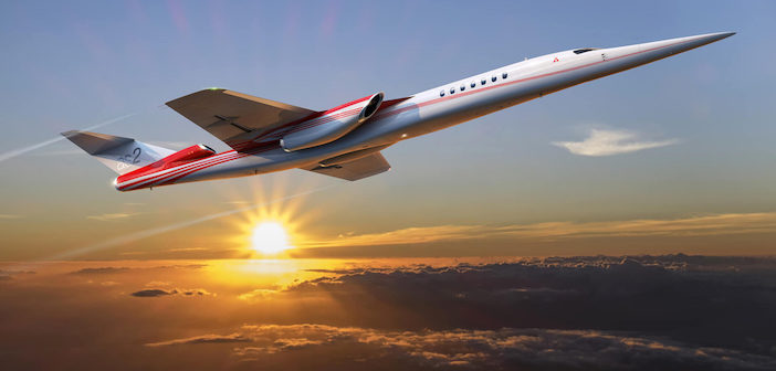 Aerion Supersonic has selected GKN Aerospace as a supplier on the AS2 supersonic business jet
