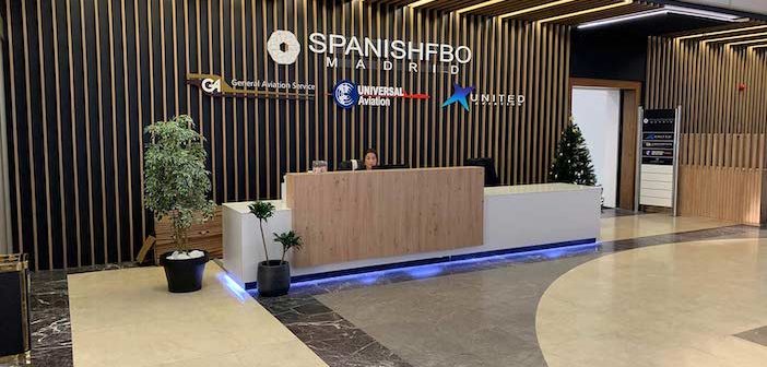 The newly renovated general aviation terminal at Madrid Barajas Airport