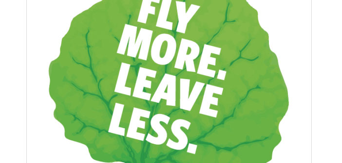 Ross Aviation has a new carbon offset program that caries the theme "Fly More. Leave Less”