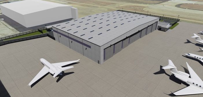 hangar at Dallas Love Field