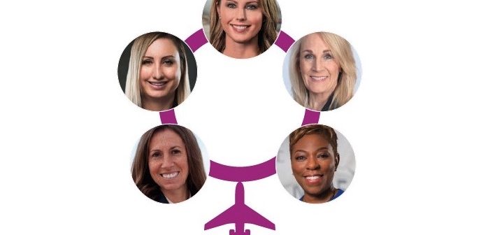 High flying women