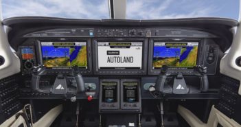Heavily instrumented cockpit