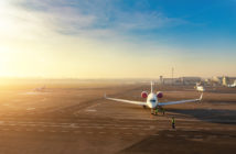 aircraft on runway