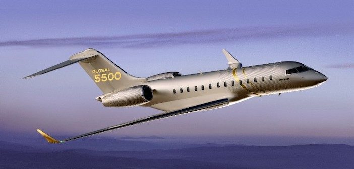Bombardier Global 5500 aircraft