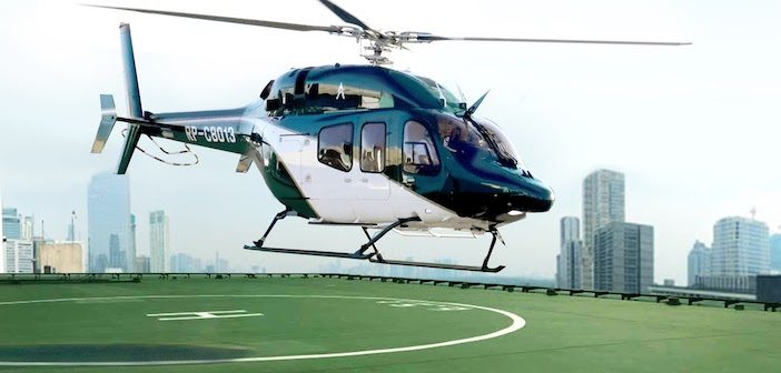 Ascent helicopter take off