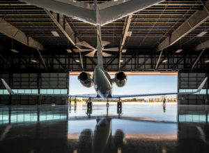 The FBO features two oversized hangars, available for short to long term lease