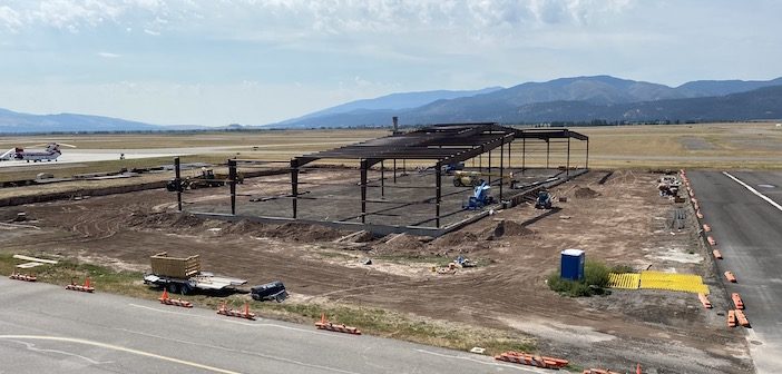 hangar construction