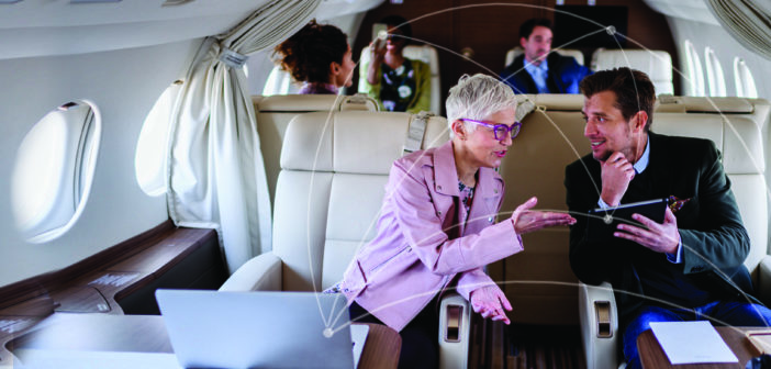 The selection of equipment and a provider for inflight connectivity depends on where you fly and the services your customers want