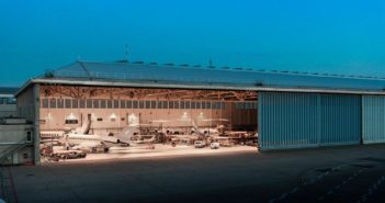 Jet Aviation Geneva hangar