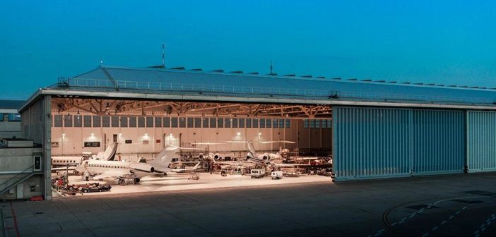 Jet Aviation Geneva hangar