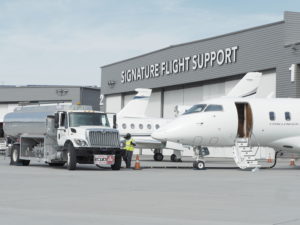  Signature handles over one million aircraft arrivals annually at its FBOs