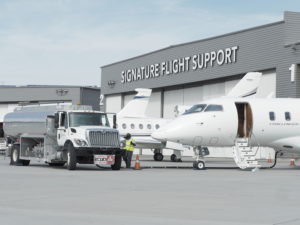 Signature handles over one million aircraft arrivals annually at its FBOs