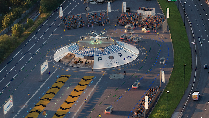 An urban air port