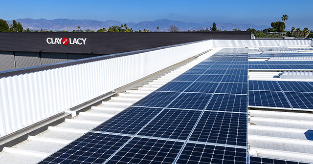 30,000 square feet of solar panels will offset 530 metric tons of CO2, the equivalent of driving 1.3 million miles in an average car