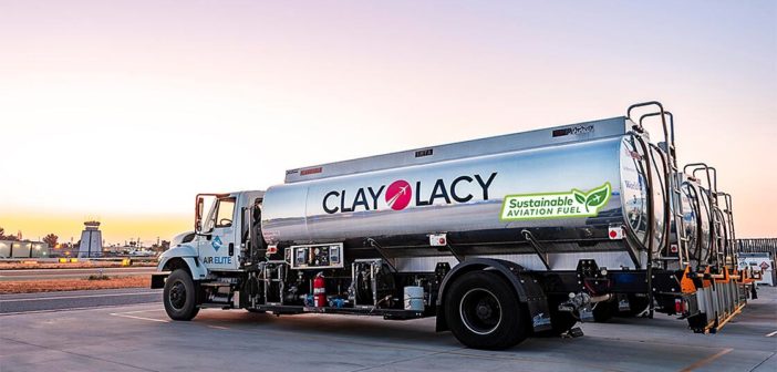 Clay Lacy offers SAF at Van Nuys and Orange County FBOs
