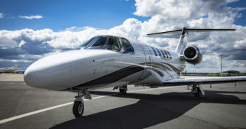 Wape Jets presented a Cessna Citation CJ4 Gen2 private jet from the American manufacturer Textron Aviation at Vaclav Havel Airport in Prague