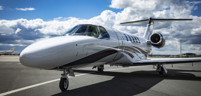 Wape Jets presented a Cessna Citation CJ4 Gen2 private jet from the American manufacturer Textron Aviation at Vaclav Havel Airport in Prague