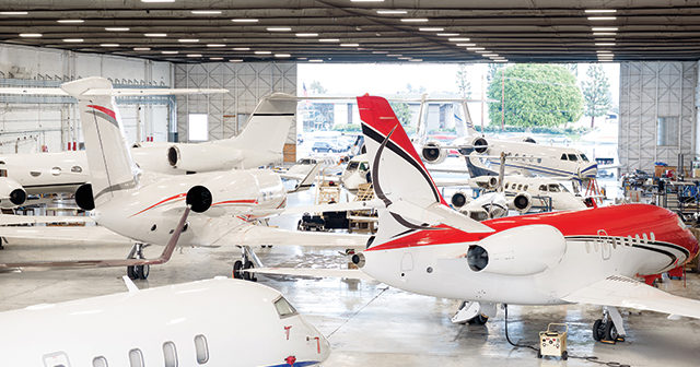 An EASA Part 145 Maintenance Organization certification approval was granted to Clay Lacy Aviation MRO Services
