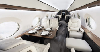 The G700 cabin altitude has been improved to 2,916 ft/889 m