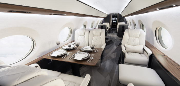 The G700 cabin altitude has been improved to 2,916 ft/889 m