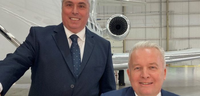 Barry Johnson (L) and Trevor Esling (R)