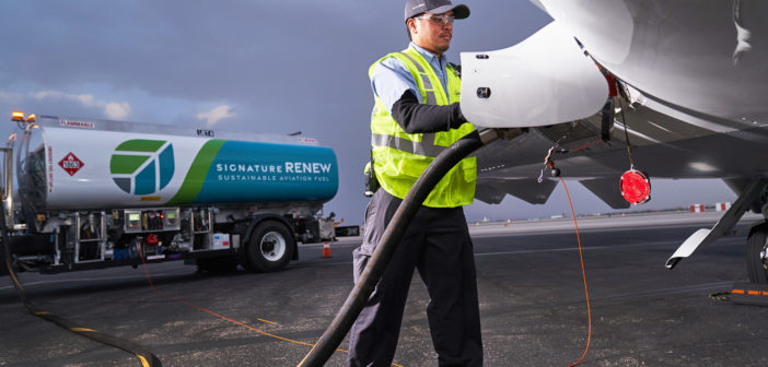 Signature Aviation has announced a new permanent supply of Sustainable Aviation Fuel available at Van Nuys Airport (VNY) in California