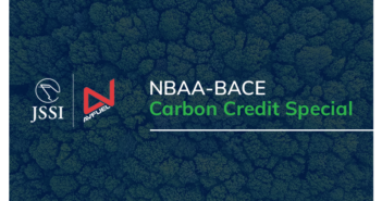  JSSI and Avfuel will match carbon credits purchased by JSSI’s Hourly Cost Maintenance clients who register for this carbon credit matching program at NBAA-BACE