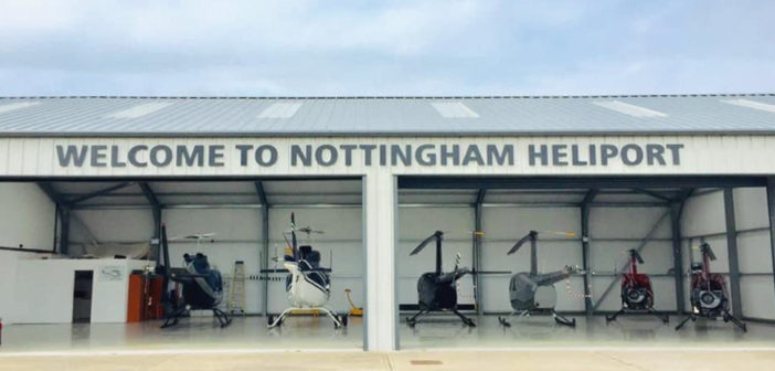 Savback Helicopters has announced it is opening a UK home at Nottingham Heliport in East Midlands