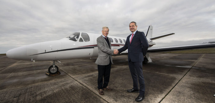 DragonFly, the executive air charter company based at Cardiff Airport, has announced the addition of a Cessna Citation C550 Bravo jet to its existing fleet