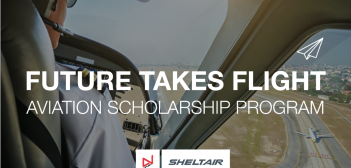 Sheltair Aviation and Avfuel Corporation announce the availability of the 2022 Future Takes Flight Scholarships application