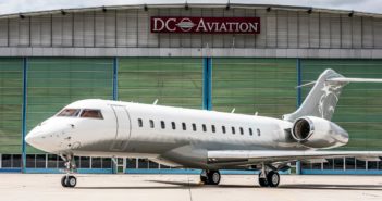 DC Aviation's maintenance center at Stuttgart Airport has successfully completed a 10-year check on a Global 5000
