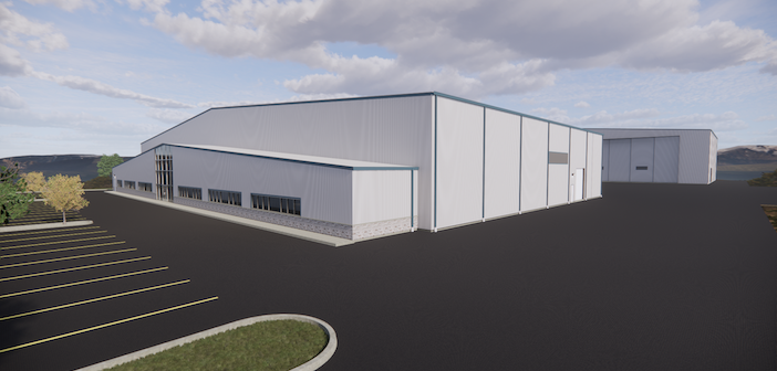 Hangar rendering