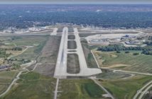 Des Moines International is a medium sized multi-use airport,