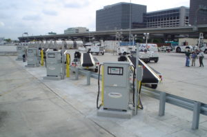 FedEx has installed PosiCharge chargers in multiple locations across the USA to support their electric GSE