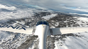 The first electric winter flight ever between Sweden and Norway used the Green Flyway test site Åre Östersund Airport, Sweden in 2020
