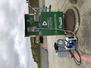 Green Flyway is a five year project testing charging infrastructure for electric aircraft in Sweden
