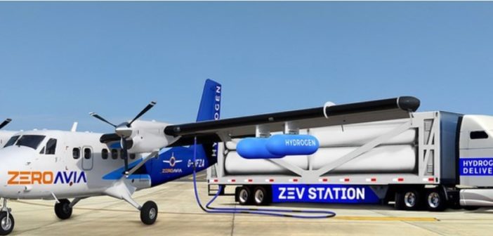 ZeroAvia, a leader in hydrogen-electric, zero-emission aviation, has signed an MoU and announced a new partnership with ZEV Station 