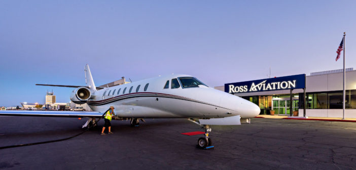 The five Ross Aviation locations include Fresno (FAT), Lincoln (LNK), Sarasota (SRQ), Scottsdale (SDL) and White Plains (HPN)