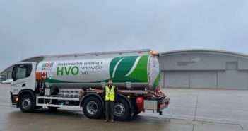 Farnborough Airport has announce all diesel powered cars on site will now start changing over to use hydrotreated vegetable oil (HVO)