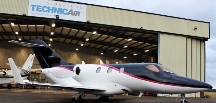 Signature TECHNICAir has launched the Authorized Service Center support for the Honda Aircraft Company in the United Kingdom