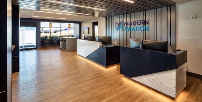 Modern Aviation has completed its US$25 million, two-phase development project and FBO renovation at Boeing Field/King County International Airport in Seattle, Washington