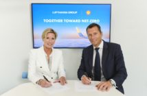 Representatives of Shell and Lufthansa have signed a non-binding MoU for exploring the supply of SAF by Shell to the Lufthansa Group