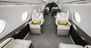 Gulfstream flies second outfitted G700 test aircraft Gulfstream has flown the second fully outfitted G700 production-test aircraft