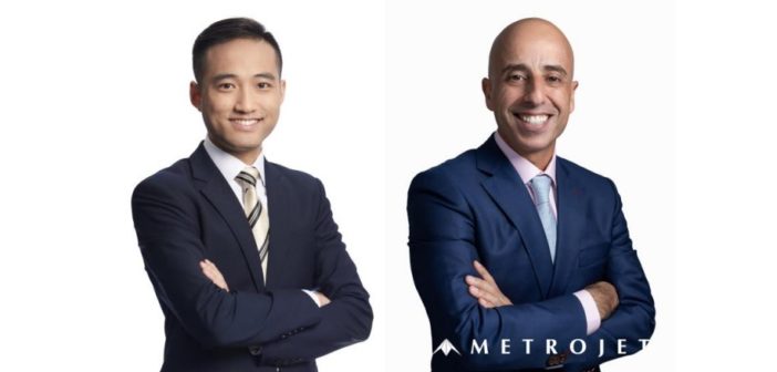 Metrojet has appointed Justin Yeung as the director, aircraft management and charter and Captain Stewart Borg as the new director, flight operations