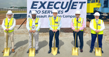 Execujet MRO breaking ground