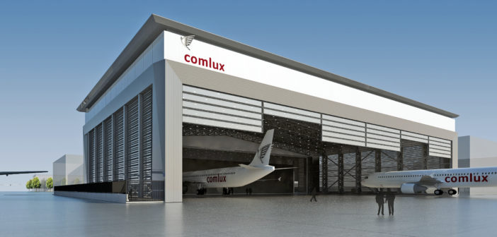 Comlux has announced the ground-breaking of its new hangar facility at the Mohammed Bin Rashid Aerospace Hub (MBRAH) at Dubai South