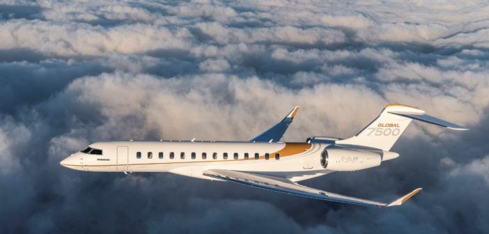 DC Aviation Al-Futtaim (DCAF) has added a Bombardier Global 7500 aircraft to its managed fleet
